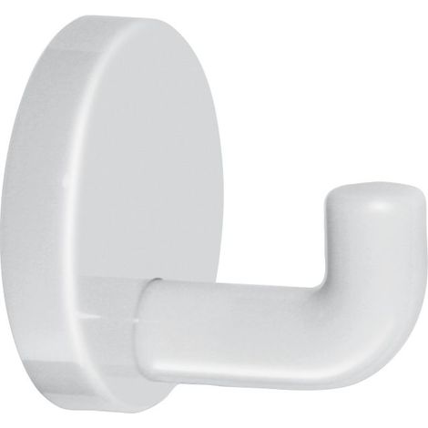 Gancho simple 801.90.010 simple A.30mm PA gris claro 97 D.40mm HEWI (1/4)