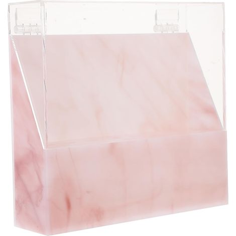Acrylique Boîte de Rangement pour Pinces à Épiler Rose (1/5)