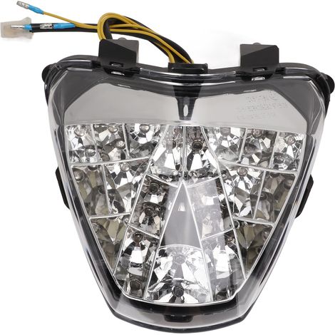 Feu arrière de moto, IP67, étanche et résistant à la chaleur, compatible avec CBR300R, CB300F, CBR250R, lentille transparente (1/5)