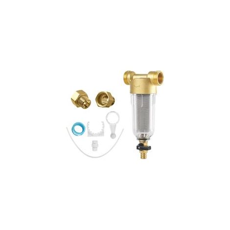 Filtre à Eau Préfiltre 1 Pouce pour G 3/4", Système de Filtration de Sédiments pour Eau Potable, Purificateur Haute Efficacité