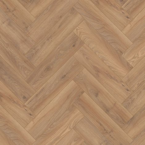 Krono Original – Parquet stratifié Herringbone Bâton Rompu chêne historique – Lames clipsables 630mm x 126mm – AC5 usage intensif – Antiglisse R9