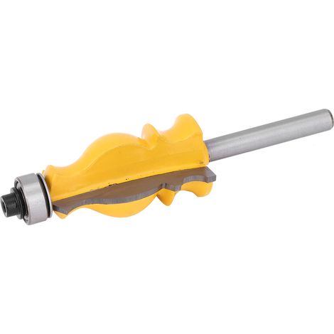 6-mm-Schaft-Handlauffräser, Holzbearbeitungs-Fräser, Graviermaschinen-Trimmfräser (1/5)