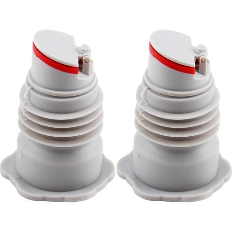 2 Pièces Joint de Tuyau de Machine à Laver Anti-Odeur 35-50mm, Bouchon d'Étanchéité en Silicone, pour Éviers de Cuisine, Machines à Laver, et Plus, Installation Facile (1/5)