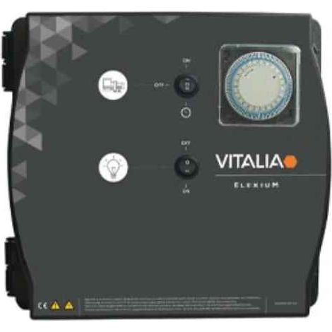 Quadro elettrico di filtraggio ELEXIUM + due proiettori + trasformatore da 100W.