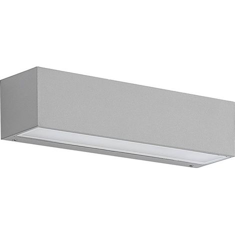 Lucande LED 'Lengo' in Grigio da Alluminio