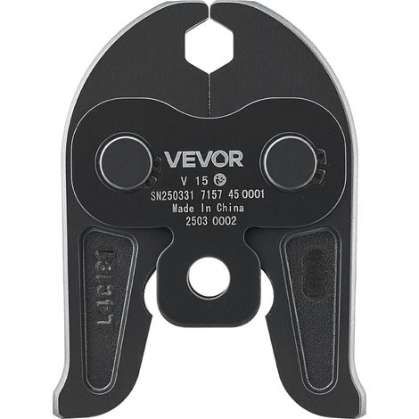 Mâchoire de Pression V15 15mm en Acier Inoxydable pour Tuyaux V-Type, Mâchoires de Sertissage en Acier Carburé Résistant (1/5)