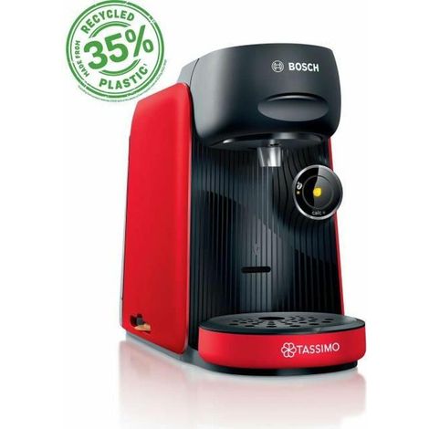 Bosch Tassimo TAS163E Kaffeemaschine rot und schwarz