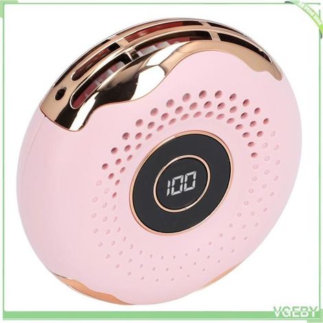 Ventilateur de cou suspendu - FAFEICY - Modèle unique - Design sans lame - Rechargeable USB - Rose (1/5)