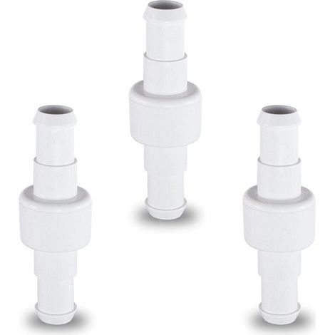 Jeu de 3 roulements à billes pivotants pour tuyau nettoyeur de piscine 280 3900 D20 D15 Blanc