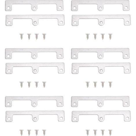 6 jeux de sangles de boîte de commutation Type 86, boîte électrique, Clips F, Support de sortie ample (1/5)