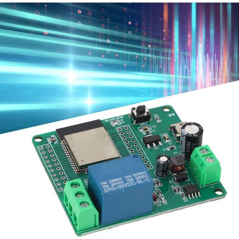 Module relais monocanal ESP32 Wi-Fi Bluetooth BLE AC90-250V (1/5)