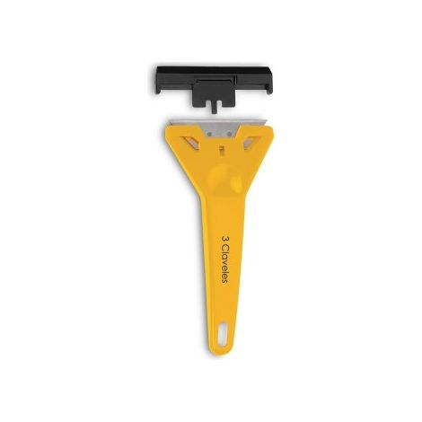 Spazzola per vetri 14,5 cm. Lama da 60 mm. Presentata su espositore sospeso. (1/2)