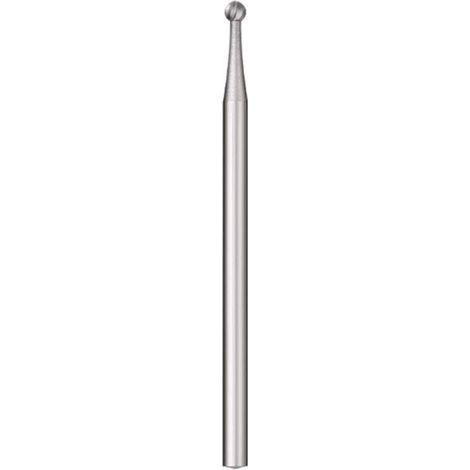 Set mit 2 Diamantspitzen, runde Spitze, 2 mm Arbeitsdurchmesser zum Gravieren und Schnitzen (1/3)