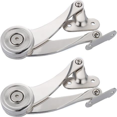 2 x Cabinet Cupboard Furniture Door Lift Support Hinge Hinge - Opening Angle 75°/90°/110°