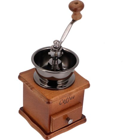 Manuelle Kaffeemühle im Retro-Stil für den Haushalt, Mini-Kaffeemühle, Küchenzubehör (1/5)