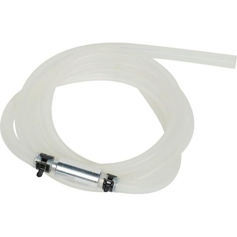 SW-Stahl 01452L-4 Tuyau en silicone avec soupape de sécurité I 1 200 mm I accessoires purge des freins I changement du liquide de frein I accessoires kit de purge I outil pour purger les freins