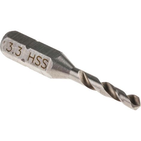 Foret HSS RS PRO Foret torsadé 3.3mm ( Prix pour 1 ) (1/2)