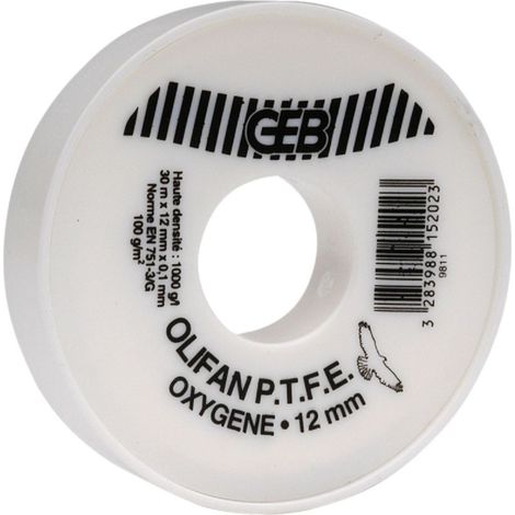 Ruban d'étanchéité 815202 12mm x 30m x 0,1 mm