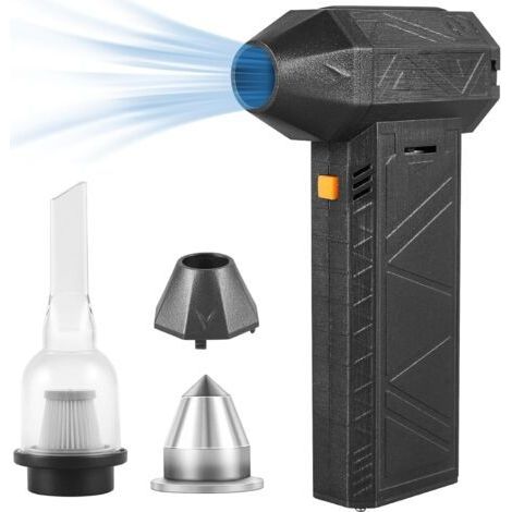Mini souffleur à jet sans fil, 130 000 tr/min – Vitesse réglable – Batterie 8 000 mAh – Moteur silencieux pour claviers et voitures (1/5)