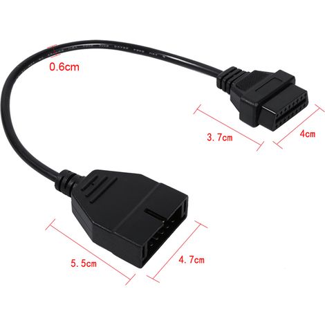 Câble de diagnostic automobile universel GM OBD1 12 broches vers OBD2 16 broches (1/5)