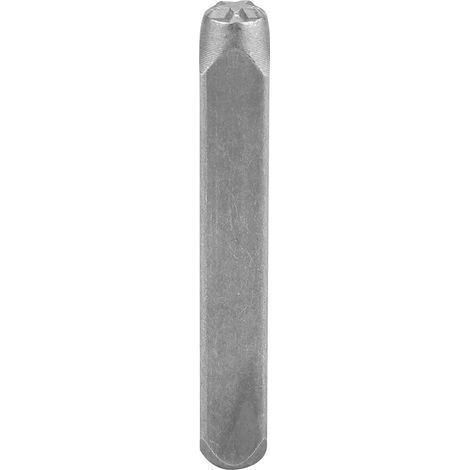 Set mit 1 sternförmigem Stempel aus CR-V-Stahl zur individuellen Markierung von Metall und Leder (1/5)