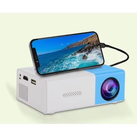 Filiyano – projecteur home cinéma HD – Mini projecteur home cinéma HD YG300 : idéal pour le home cinéma et le camping en plein air, pour une (1/5)