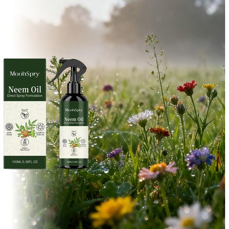 Neemöl-Pflanzenspray – Tragbares Pflanzenspray, ergänzt die Pflanzennährstoffe, geeignet für die Gartenpflege – 100 ml -- DTEKGAZ (1/5)
