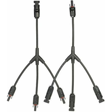 Adaptateur Connecteur Panneau Solaire MC4 Branche Y - 1 Paire M/FFF Et 1 Paire F/MMM - Pour Installation Photovoltaïque - 2 Pièces (1/5)