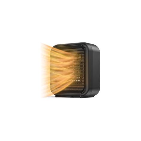 Chauffage céramique portable 800W, deux niveaux de puissance, sécurité anti-surchauffe et bascule (1/5)