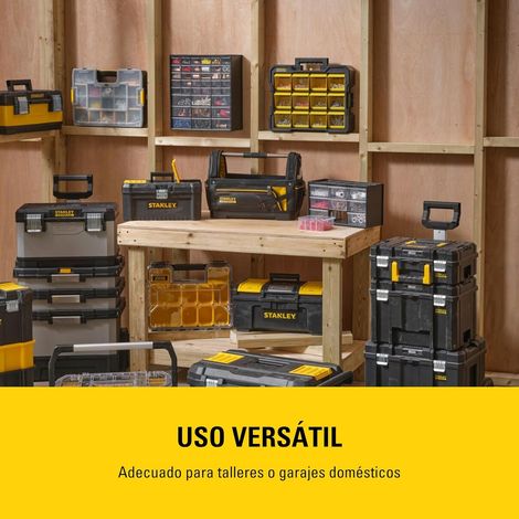 Bin almacenamiento multiuso 30 cajones pequeños y 9 grandes STANLEY