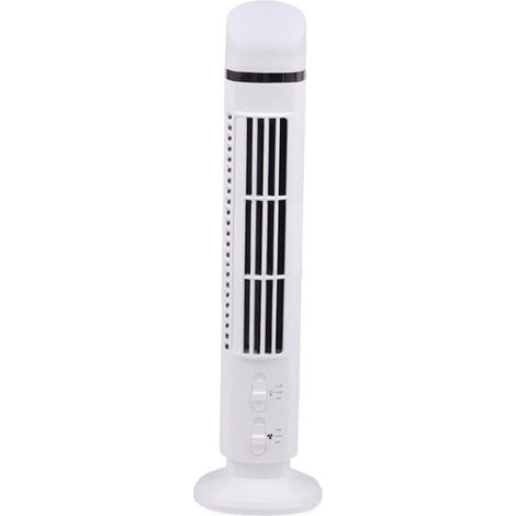 Ventilateur tour sans pales USB LED lampe bureau multifonction circulation d’air silencieuse chambre bureau dortoir cadeau été (1/5)
