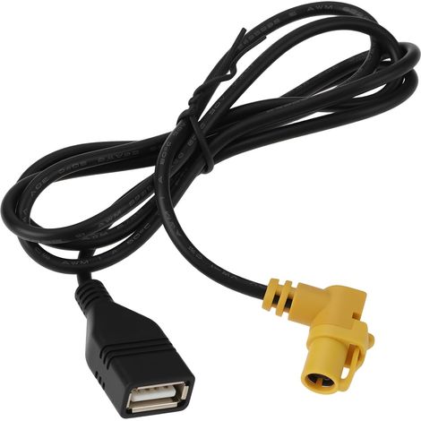 USB to 4-Pin Car Radio Adapter Compatible with VW Amarok Beetle, 100 cm (1/5)