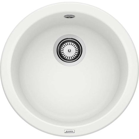 Blanco Rondo - Lavello in silgranit, diametro 45 cm, bianco 511621 (1/3)