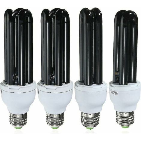 Carburateur E27 220 v Tube droit lampe à lumière noire piège Uv lampe à polymériser Uv piège à insectes matériau en verre 1 pièces (1/3)