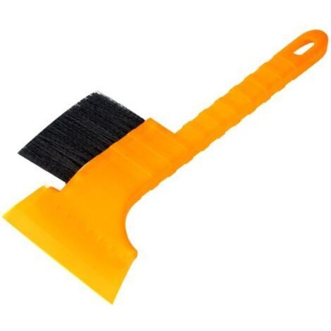 Windshield Scraper and Broom Winter Tool Windshield Defrost Car Ice Scraper Windshield Scraper with Non-Slip Handle No Scratch Snow Brush (36 16cm) (1/5)
