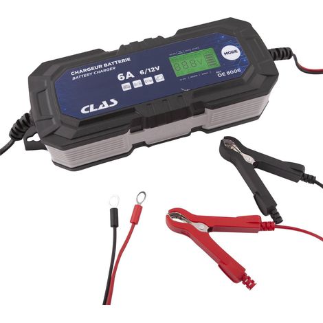 Chargeur de batterie 6A - OE 8006 - CLAS Equipements (1/5)