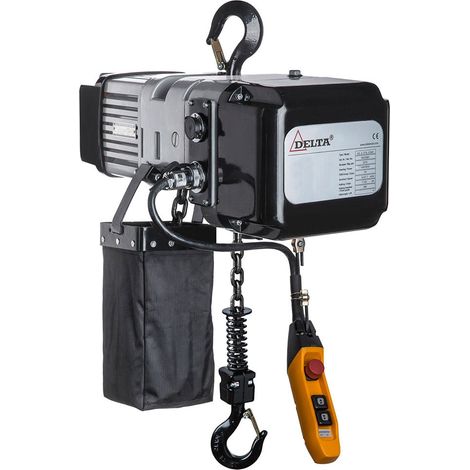 DELTA Elektrischer Kettenzug Typ DMS - 230V - Tragkraft 1,0t Hubhöhe 3m