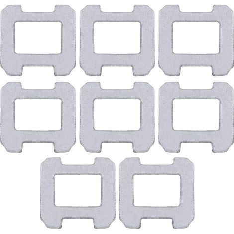 Pack of cleaning pad replacement parts for ECOVACS WINBOT W2 Omni / W2 / W1 Pro / W1 window cleaning robot, washable microfiber wipes effectively clean stains and dust from windows (1/5)
