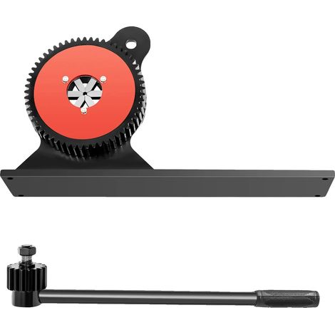 Herramienta de prensado de tubos, funcionamiento manual, material de hierro duradero, color rojo. (1/2)
