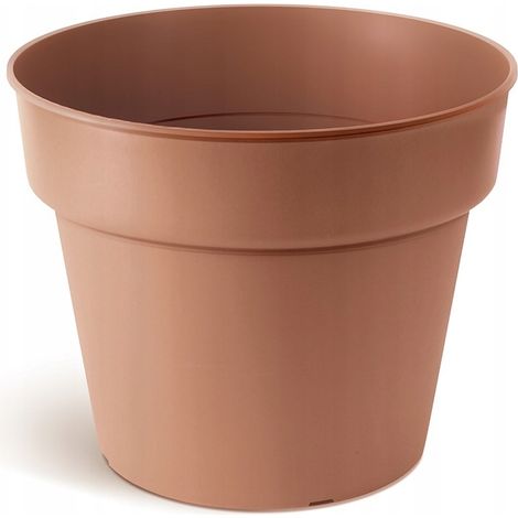 Pot en plastique pour semis, brique en terre cuite, 12,4 cm, Planti