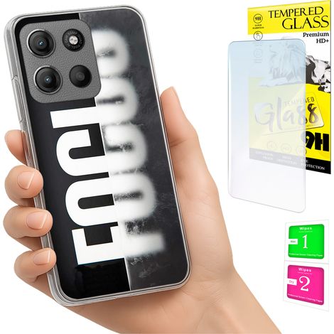 Funda para Motorola Moto G15 / G15 Power, carcasa trasera + cristal (1/5)