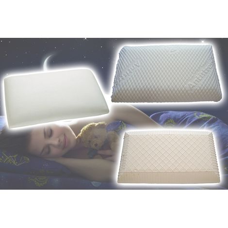 Oreiller Orthopédique En Mousse à Mémoire De Forme Relax Anatomique X 72 X 43 X 15 Cm