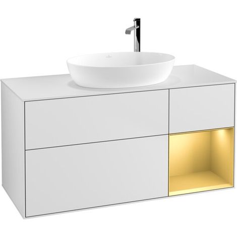 Villeroy & Boch F951HFMT Meuble sous-lavabo Finion F95 (1/2)