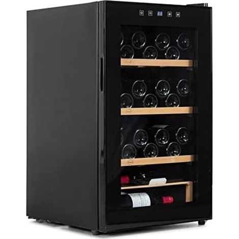 Cave à vin noire de 48 bouteilles - Vinobox