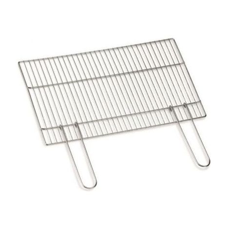 Griglia Graticola In Acciaio Cromato Per Barbecue Beton 45x33cm -dc0001