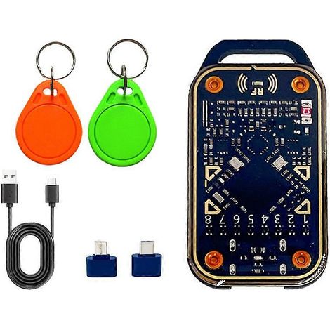 Émulateur de carte à puce Redémarrer Chameleon Ultra + Porte-clés RFID Lecteur de puce à puce UID/CUID 125K 13,56M Décodage Duplicateur NFC (1/5)