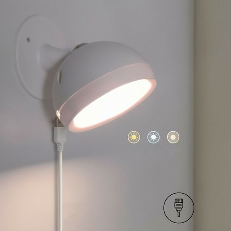 Aplique LED sin Cable 1W Regulable en Tono e Intensidad, Portátil, USB-C (1/5)