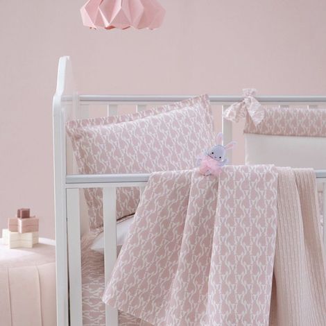 Baby Idea Set Sábanas Cuna Lcfr 3 Piezas Diseño Rosa