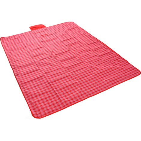 Picknickdecke für den Außenbereich, wasserdicht, sandabweisend, faltbar, für 6–8 Personen, ideal für Camping, Wandern und Reisen, 145 x 180 x 0,5 cm / 57 x 70,8 x 0,2 Zoll (1/5)
