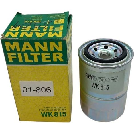 Filtro carburante marca mann codice wk 815